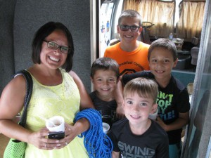 WIOE Listeners Visit The Oldies 101 RV At The Kos. County 4H Fair