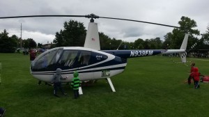 WIOE's Chopper 101 In Central Park At The Warsaw Family Carnival