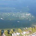 Another Look At The Lake Wawasee Sand Bar From "Chopper 101"