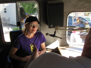 Sherry Broadcasting Live On Oldies 101 At The July 1st Friday's
