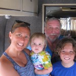A Family Visits The Oldies 101 RV At The Fair And Gregg Sneaks Into The Picture.
No Gregg.  You Can't Be A Dependant