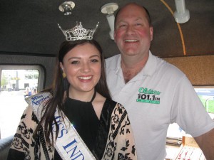 Miss Indiana & Flyin' Brian Broadcasting Live On WIOE!