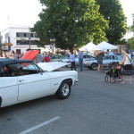 A Look At The 1st Friday's Car Show From The Street