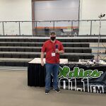 Kurt Broadcasting From The WIOE Booth At The Warsaw Home Show