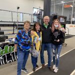 A Family From Louisville Visits The WIOE Booth At The Warsaw Home Show