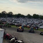 A Look At The Tuesday Night Kos. Fair Parking Lot From The Roof Of The Oldies RV