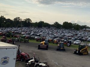 A Look At The Tuesday Night Kos. Fair Parking Lot From The Roof Of The Oldies RV