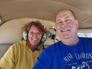 Jackie & Flyin' Brian Ready To Fly!