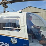 Ready To Fly In Helicopter Lucy