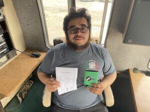 Memo Takes A Break From The Taco Food Truck To Broadcast On WIOE!