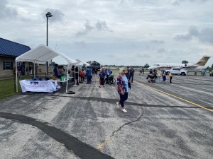 Many enjoyed SOAR at the Warsaw Airport with WIOE