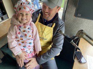 Amelia & Brock Broadcasting At The Kiwanis Breakfast From The Oldies RV, Saturday, April 26th, 2025